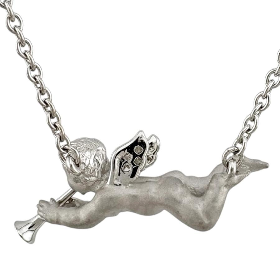 カレライカレラ ネックレス 18金 K18ホワイトゴールド ダイヤモンド