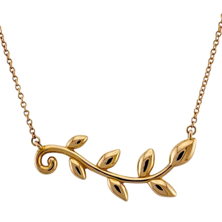 TIFFANY&Co.（ティファニー） オリーブ リーフ ヴァイン ネックレス 18