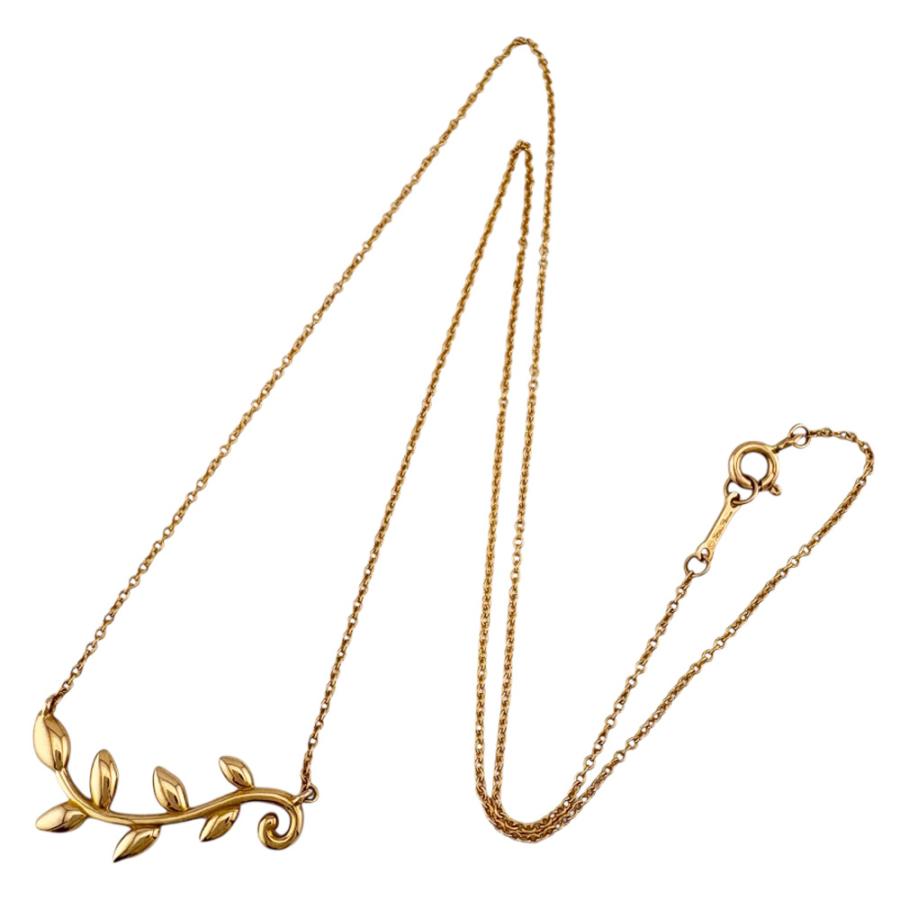 TIFFANY&Co.（ティファニー） オリーブ リーフ ヴァイン ネックレス 18