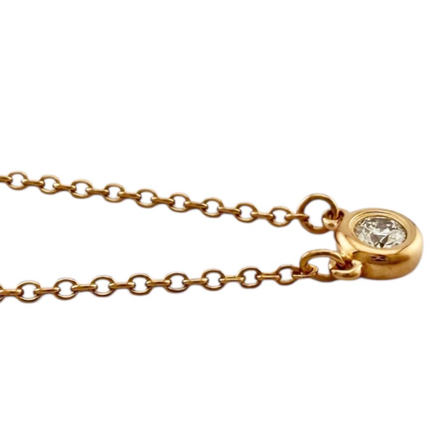 TIFFANY&Co.（ティファニー） バイザヤード 約0.07ct ネックレス 18金
