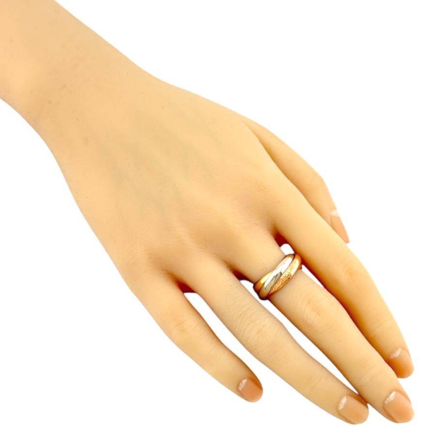Cartier（カルティエ） トリニティ リング 指輪 14号 18金 K18イエロー
