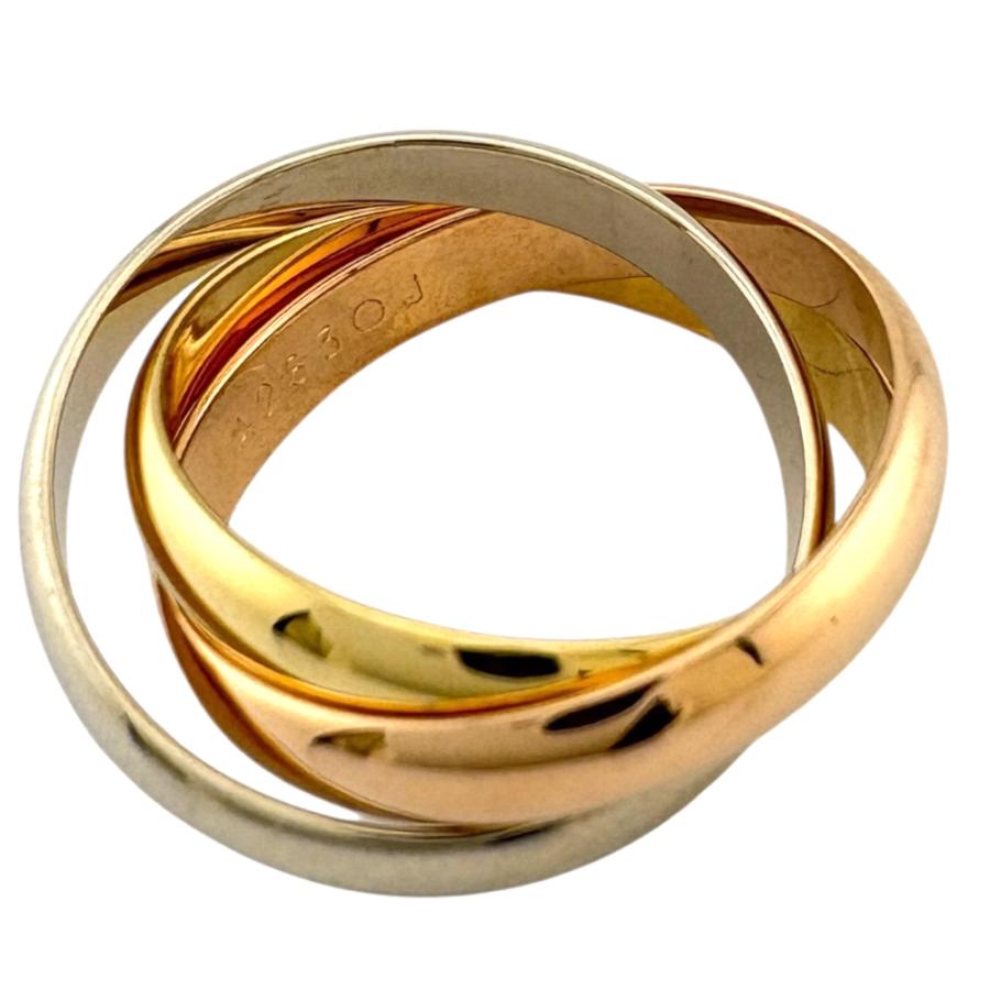 Cartier（カルティエ） トリニティ リング 指輪 14号 18金 K18イエロー