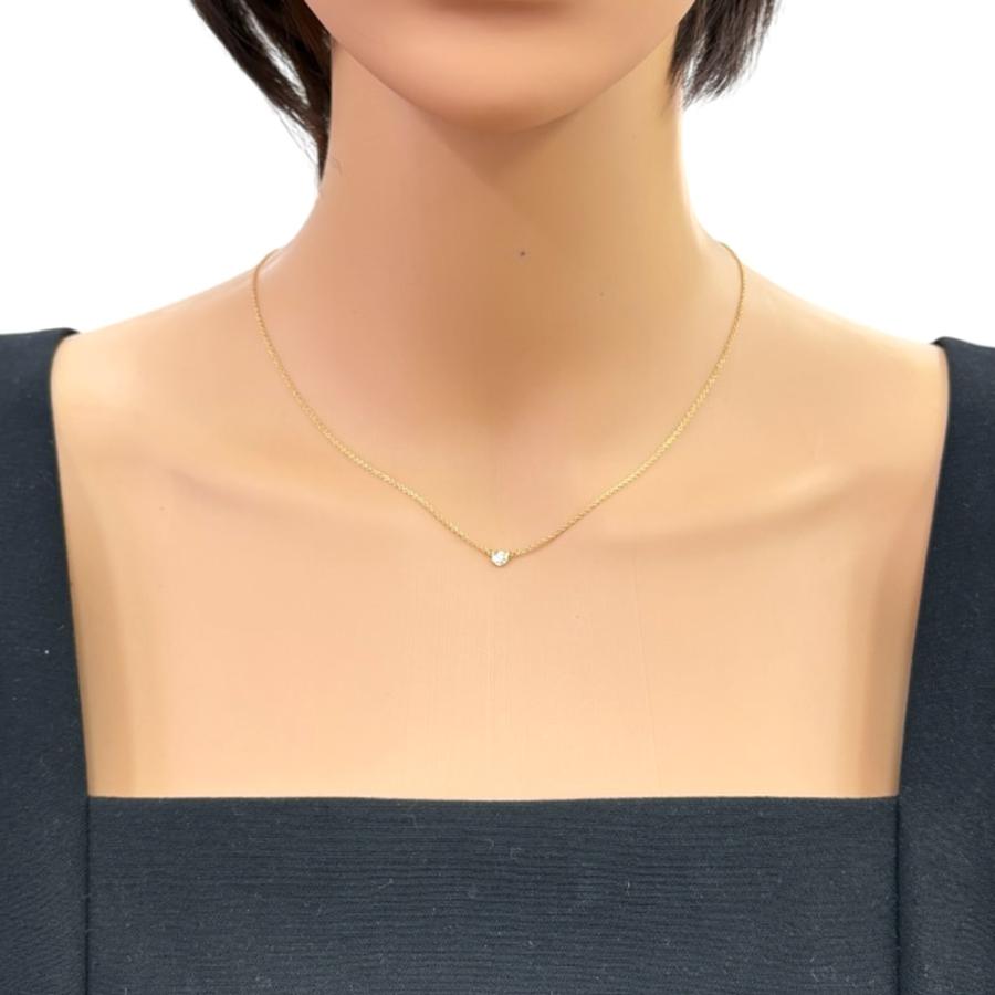 TIFFANY&Co.（ティファニー） バイザヤード 約0.05ct ネックレス 18金
