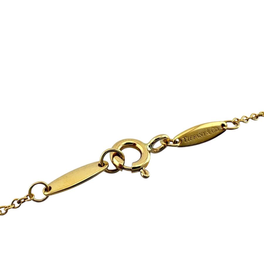 【極美品】TIFFANYティファニー　バイザヤード　イエローゴールド　0.05 極美品】TIFFANYティファニー バイザヤード イエローゴールド 0.05