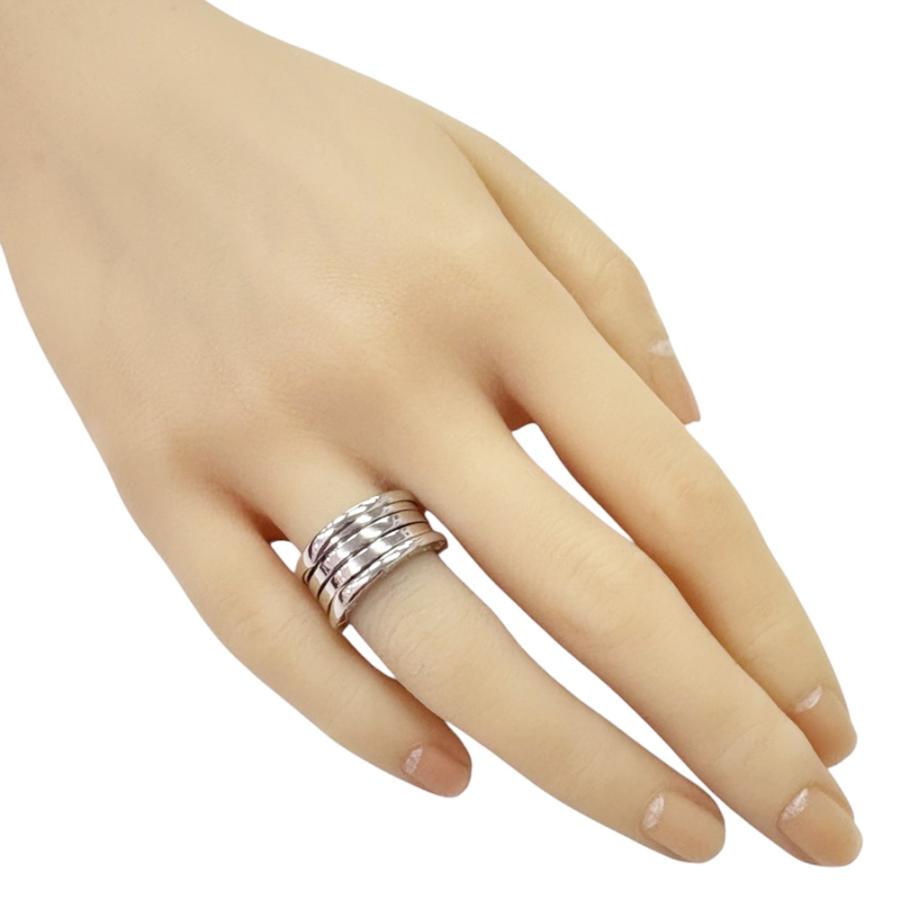 BVLGARI（ブルガリ） B-zero.1 4バンド リング 指輪 9号 18金 K18