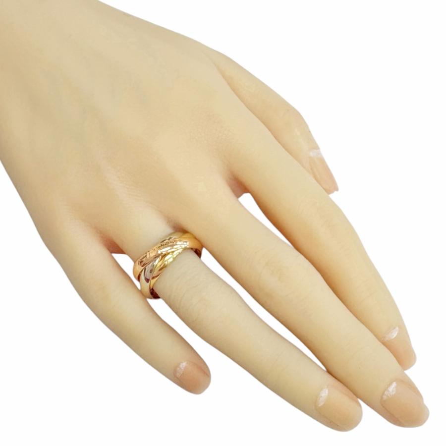 Cartier（カルティエ） トリニティ リング 指輪 14号 18金 K18イエロー