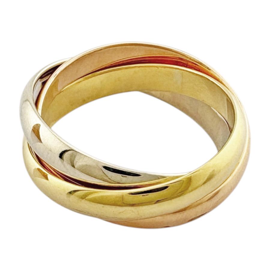 Cartier（カルティエ） トリニティ リング 指輪 14号 18金 K18イエロー