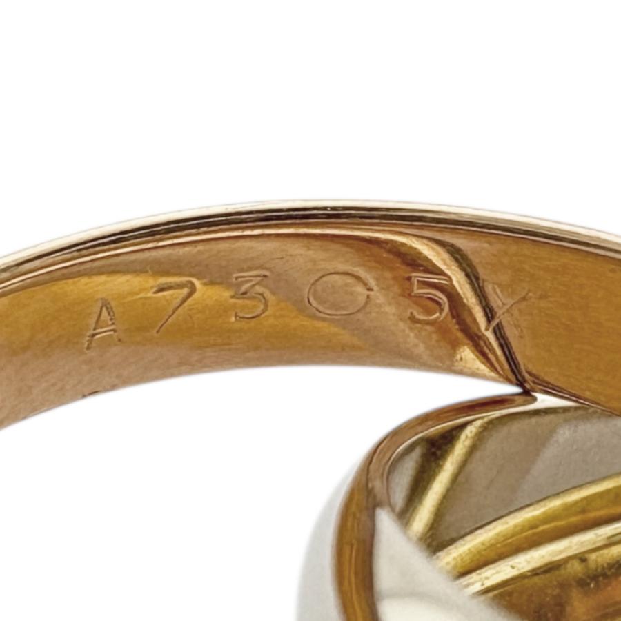 Cartier カルティエ トリニティリング K18 ヴィンテージ 指輪 14号 Cartier（カルティエ） トリニティ リング 指輪 14号 18金 K18イエロー