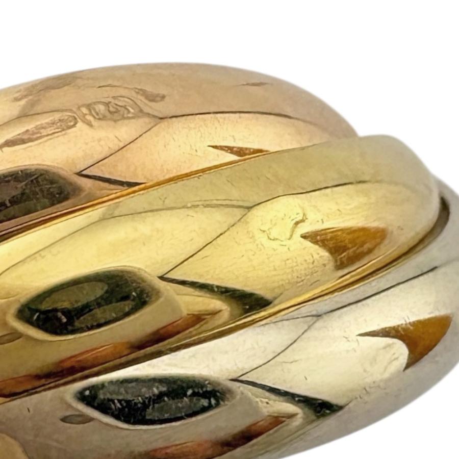 Cartier（カルティエ） トリニティ リング 指輪 14号 18金 K18イエロー