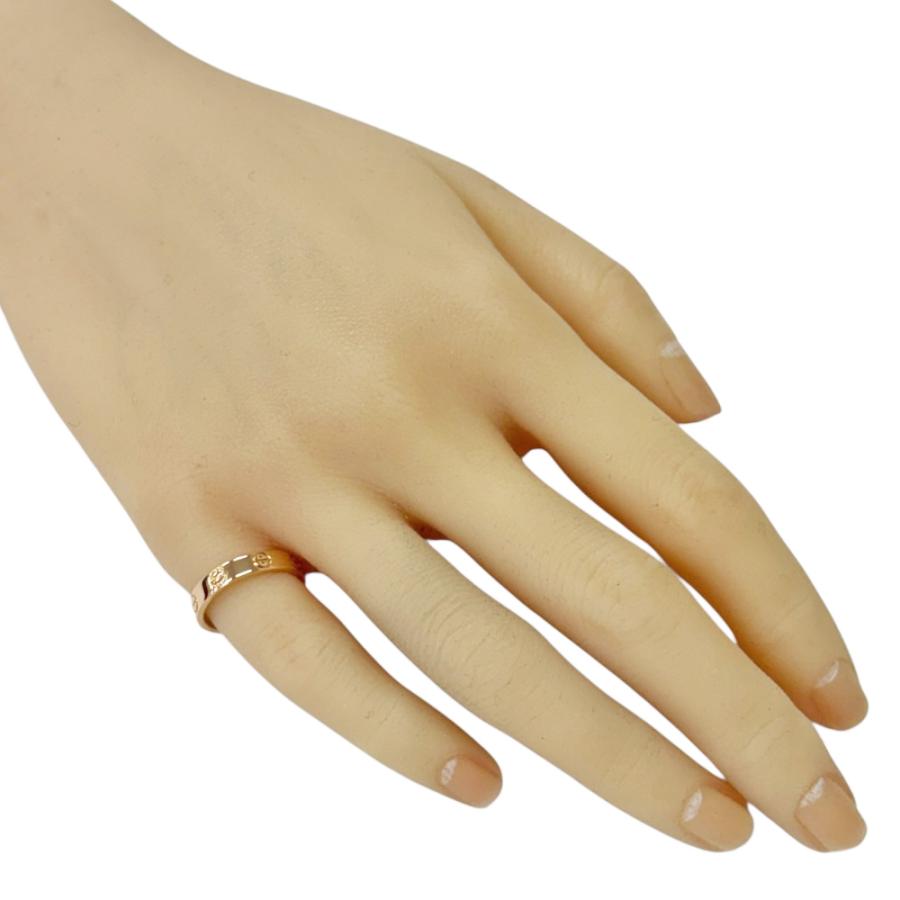 Cartier（カルティエ） ミニラブ リング 指輪 9号 18金 K18ピンク