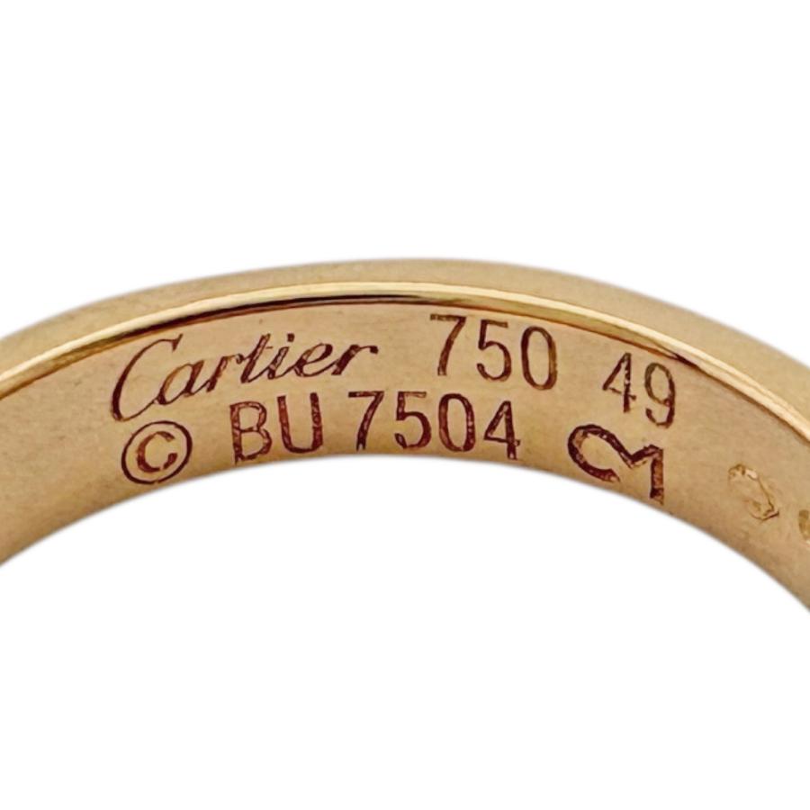 Cartier（カルティエ） ミニラブ リング 指輪 9号 18金 K18ピンク
