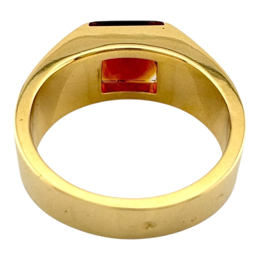 Cartier（カルティエ） タンクシトリン リング 指輪 17号 18金 K18