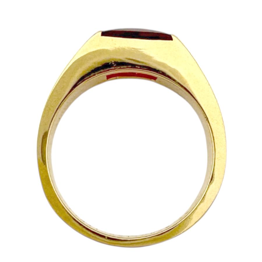 Cartier（カルティエ） タンクシトリン リング 指輪 17号 18金 K18