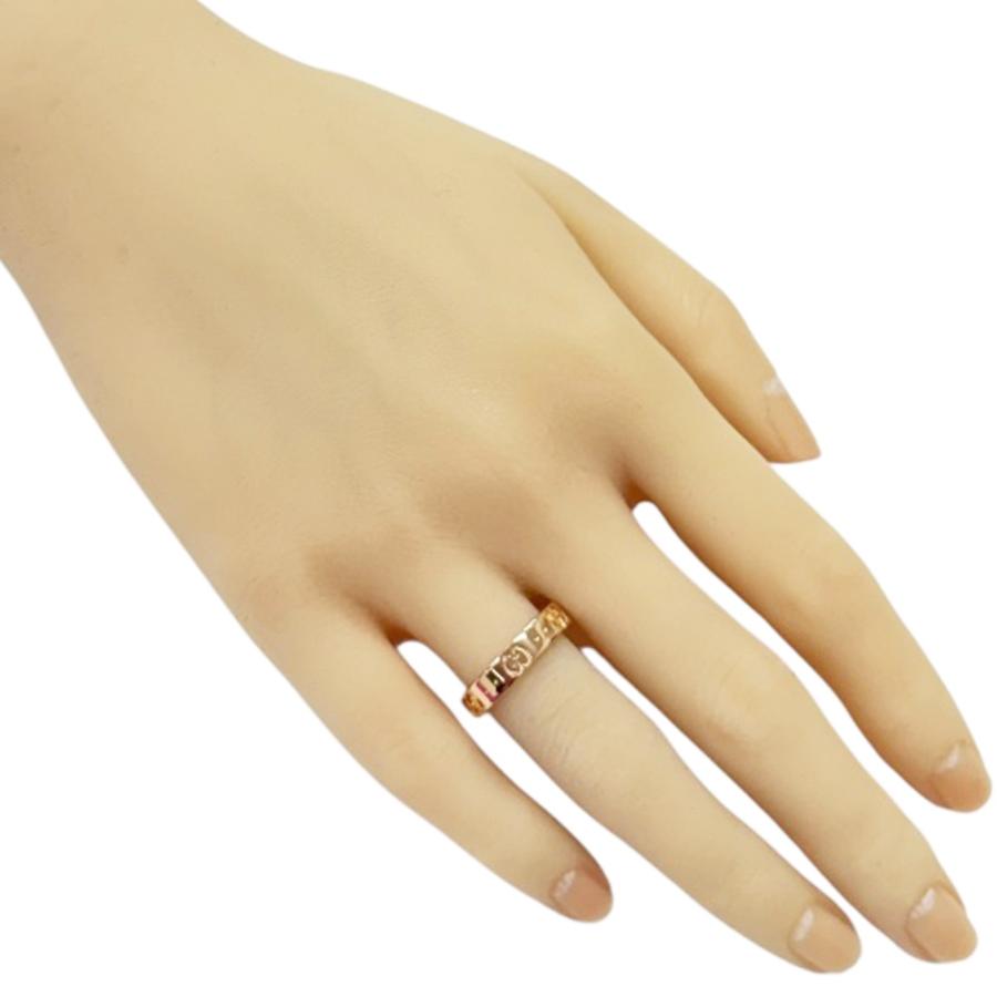 GUCCI アイコン　ピンクゴールドリング 累積売上第1位【GUCCI☆グッチ】ピンクゴールドアイコンリング (GUCCI