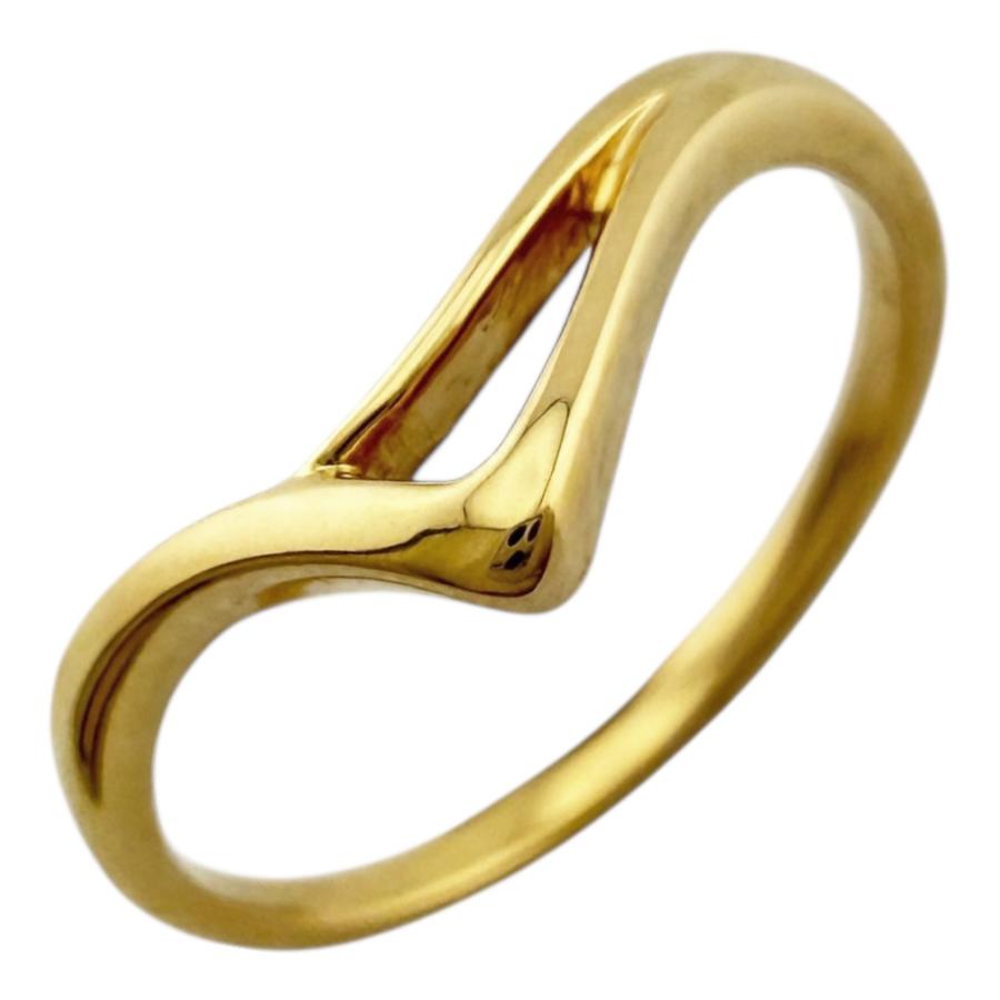 美品 Mikimoto ミキモト k18 リング MIKIMOTO（ミキモト） リング 指輪 9号 18金 K18イエローゴールド