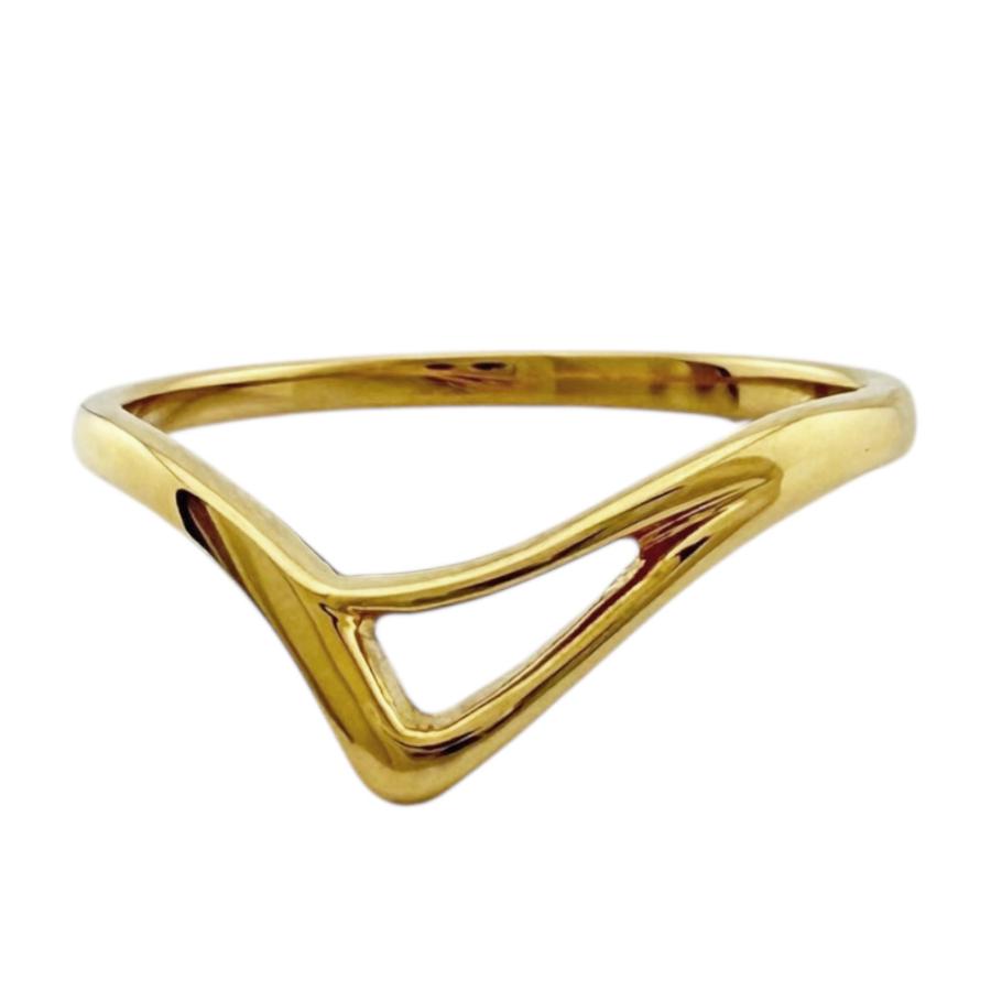 MIKIMOTO（ミキモト） リング 指輪 9号 18金 K18イエローゴールド