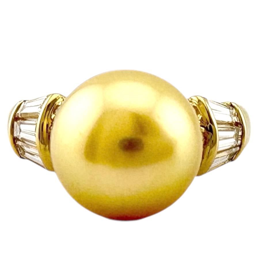 MIKIMOTO（ミキモト） リング 指輪 11号 18金 K18イエローゴールド