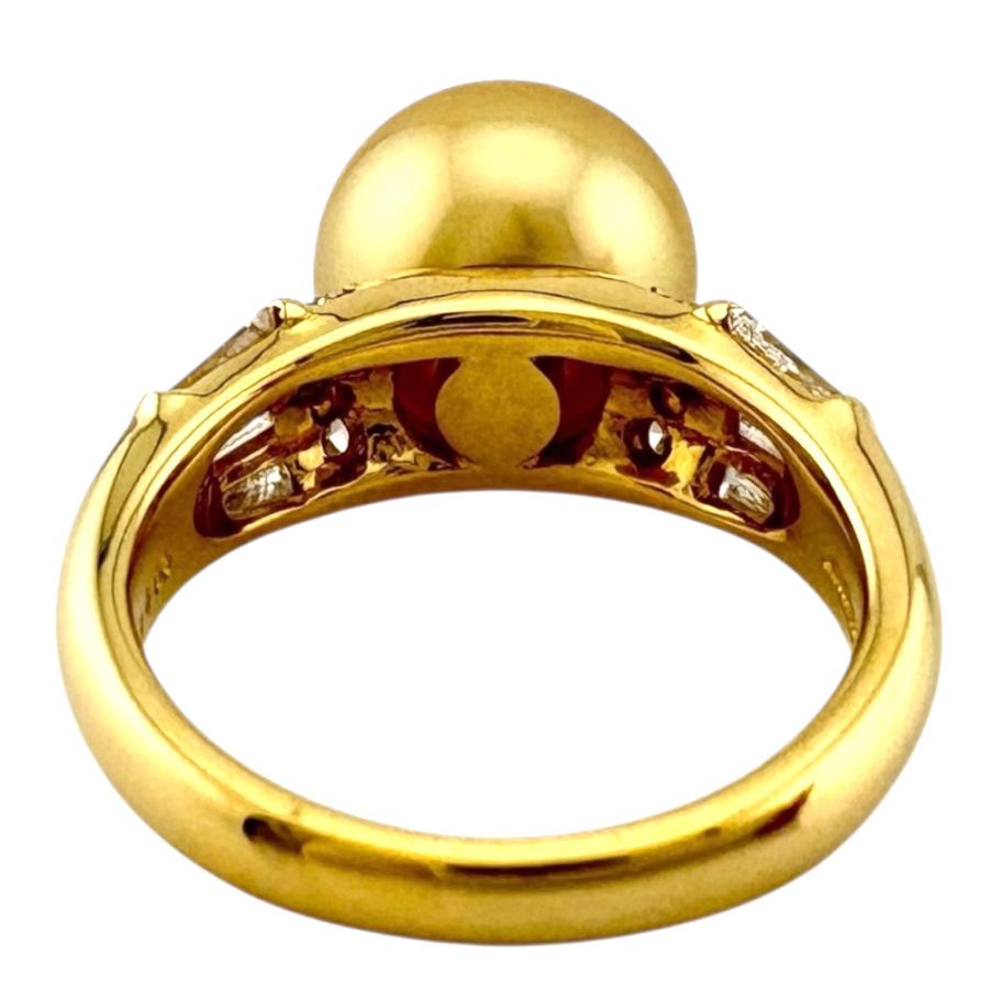 MIKIMOTO（ミキモト） リング 指輪 11号 18金 K18イエローゴールド