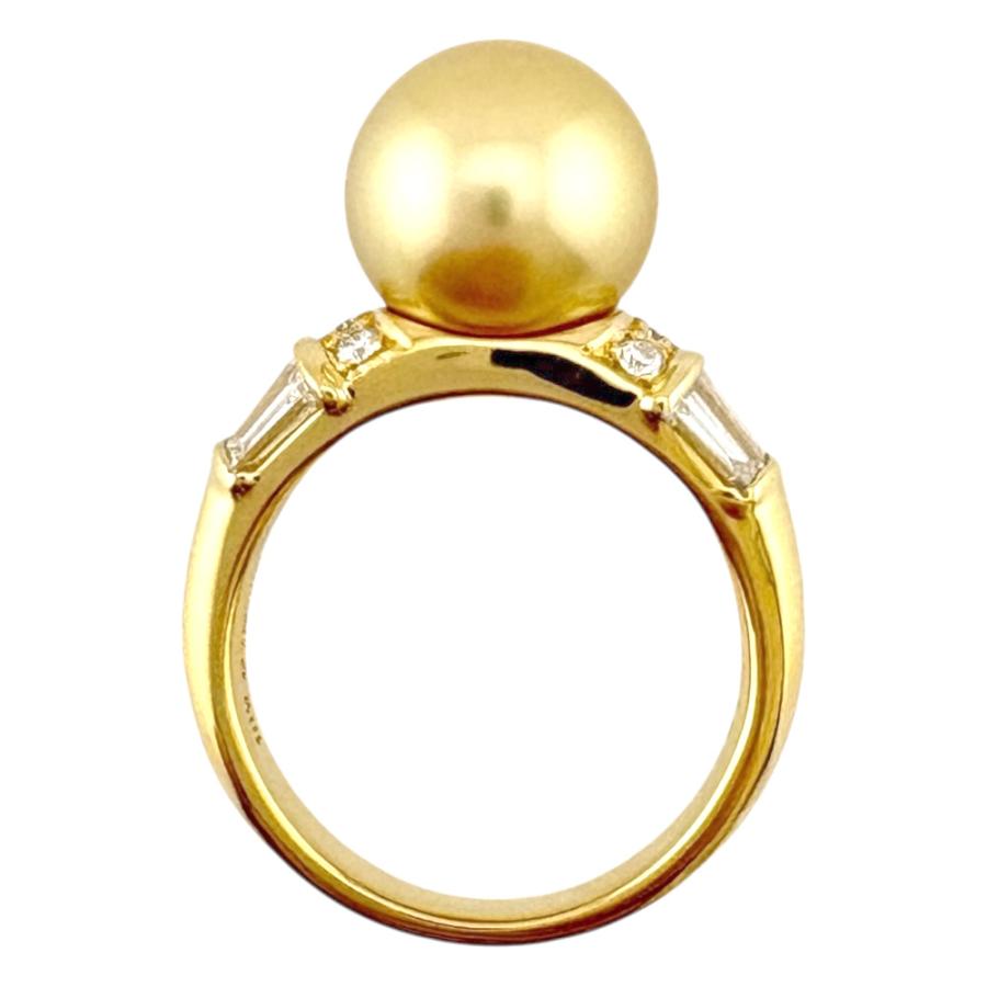 MIKIMOTO（ミキモト） リング 指輪 11号 18金 K18イエローゴールド