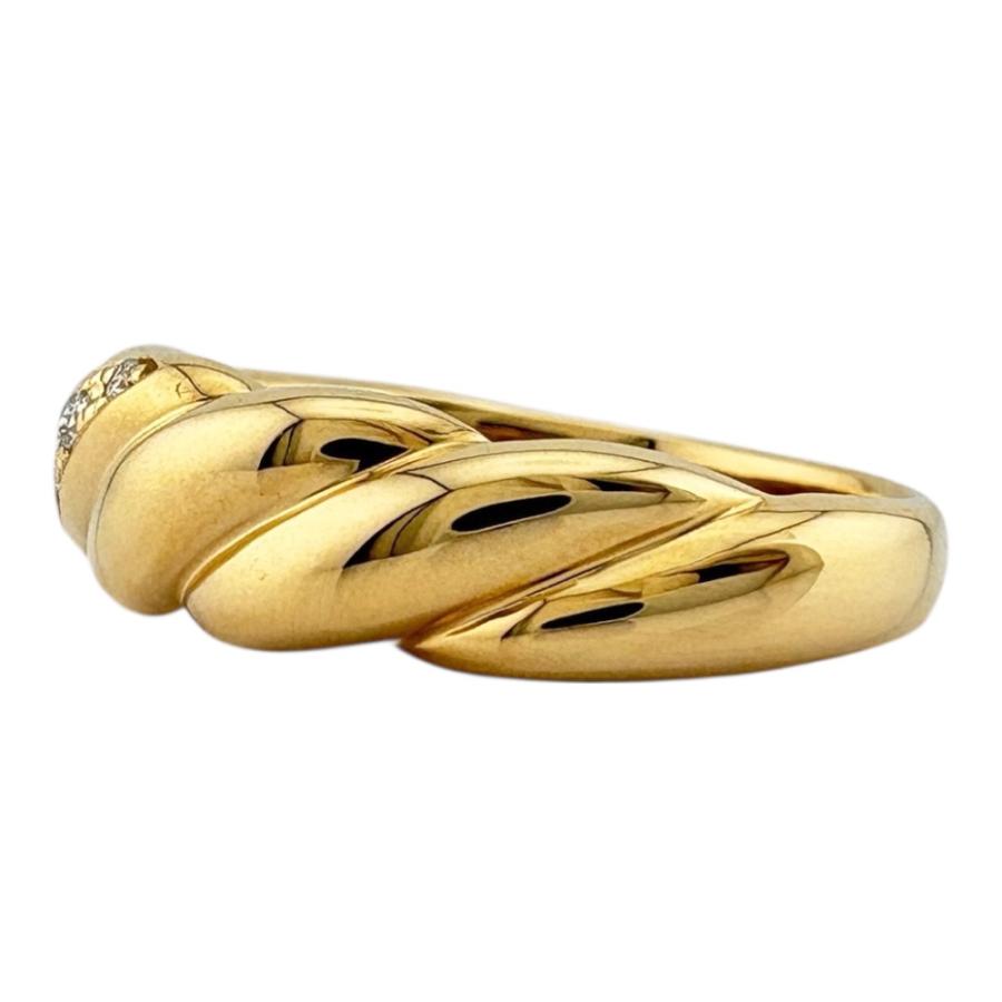 タサキ リング 指輪 13.5号 18金 K18イエローゴールド ダイヤモンド