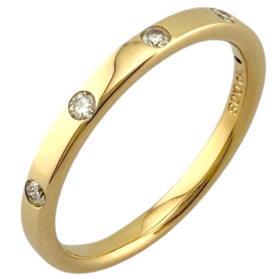 タサキ リング 指輪 11号 18金 K18イエローゴールド ダイヤモンド