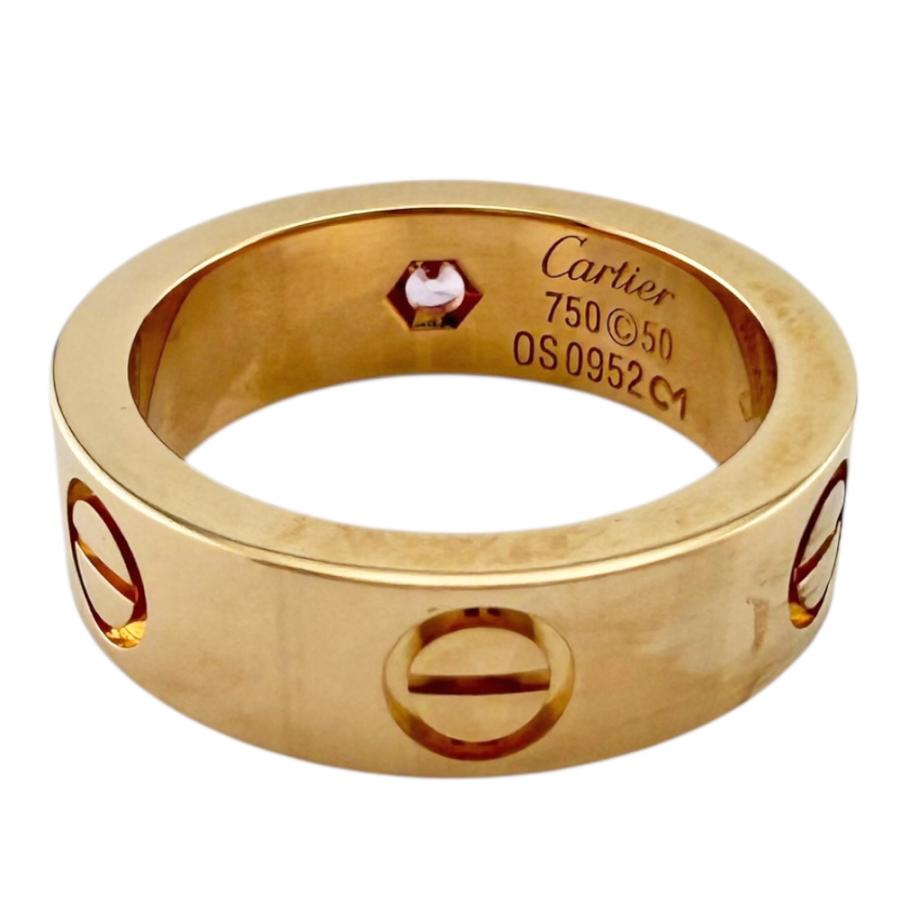 Cartier（カルティエ） ラブ リング 指輪 10号 18金 K18ピンクゴールド
