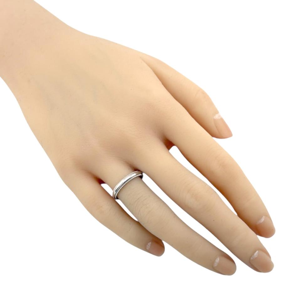 TIFFANY&Co.（ティファニー） ミルグレイン リング 指輪 10号 Pt950