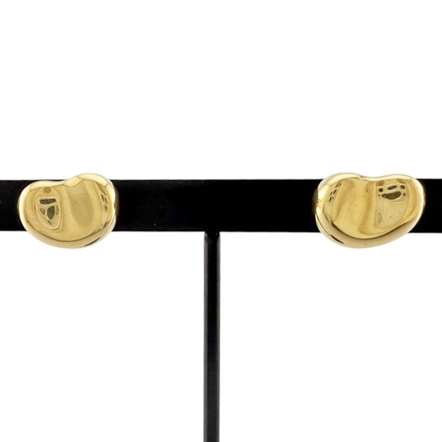 TIFFANY&Co.（ティファニー） ビーン ピアス 18金 K18イエローゴールド