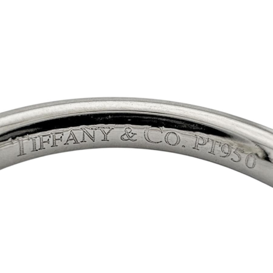 TIFFANY&Co.（ティファニー） カーブドバンド リング 指輪 7号 Pt950