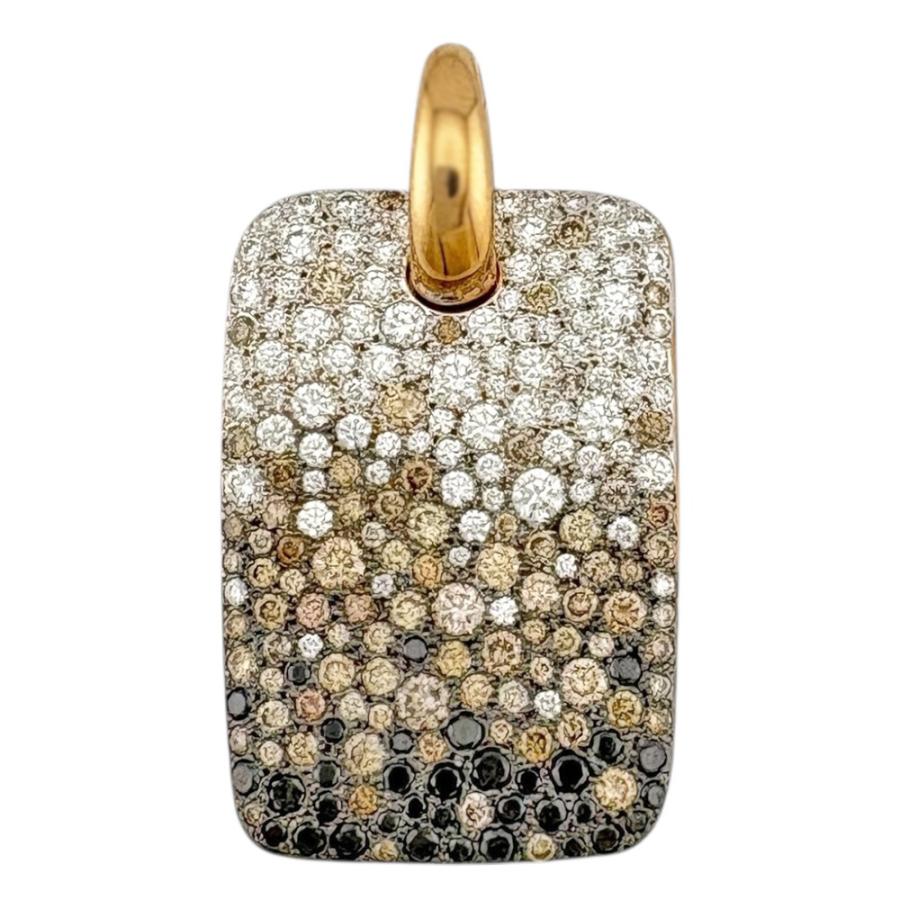 ポメラート ペンダントトップ 18金 K18ピンクゴールド ダイヤモンド