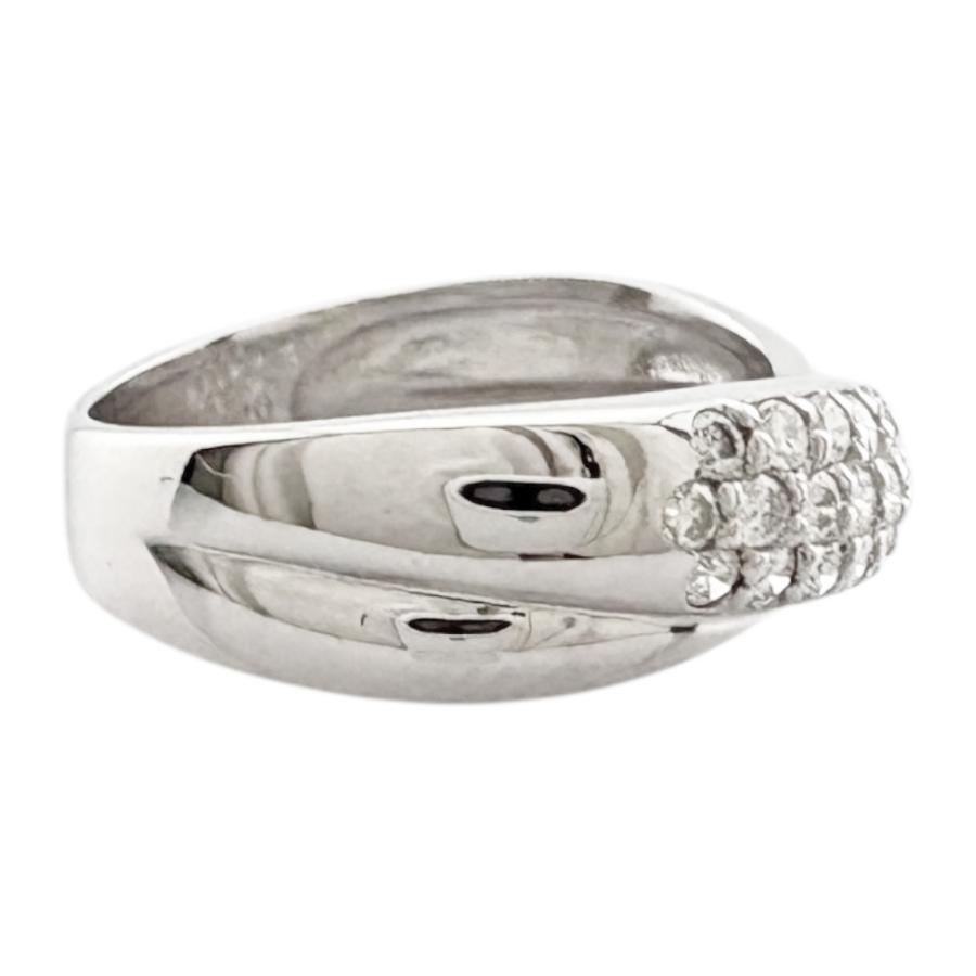 ポンテベッキオ　K18ホワイトゴールド リング 10号 Ponte Vecchio（ポンテヴェキオ） リング 指輪 10号 18金 K18ホワイト