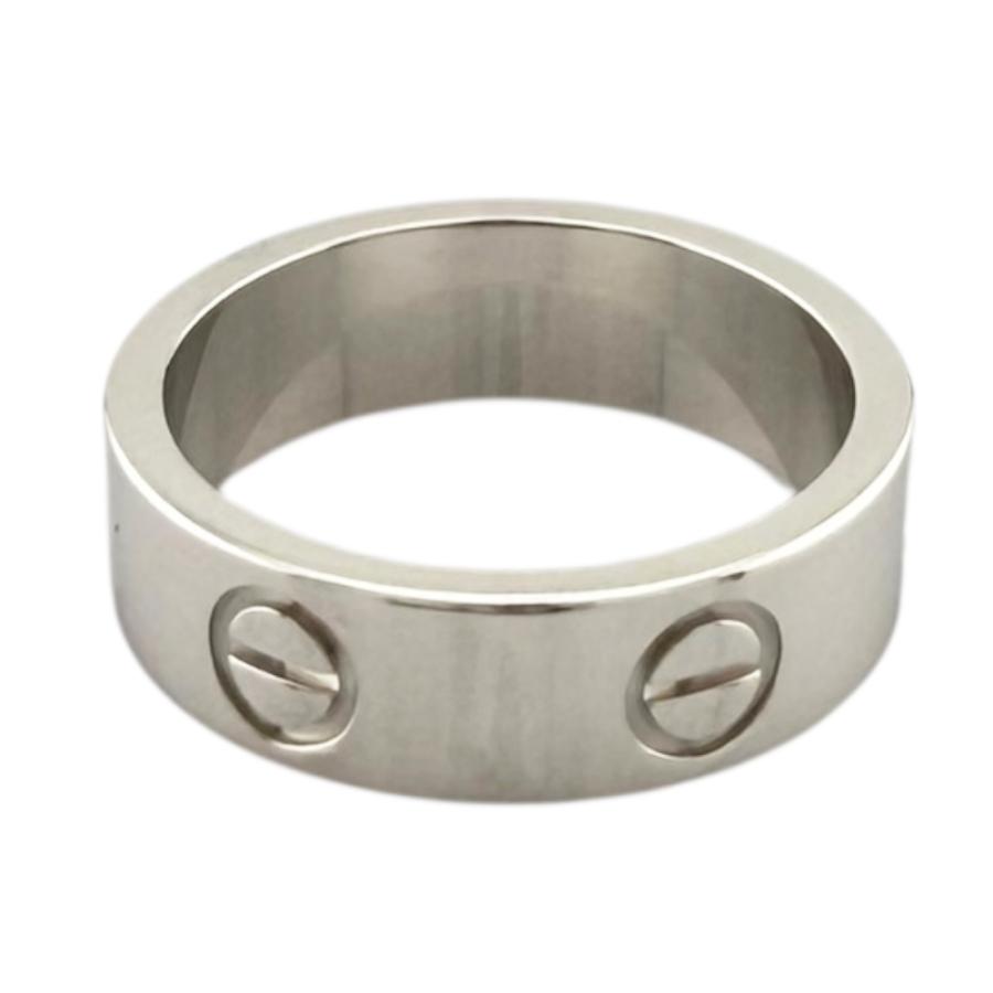 Cartier（カルティエ） ラブ リング 指輪 10.5号 18金 K18ホワイト