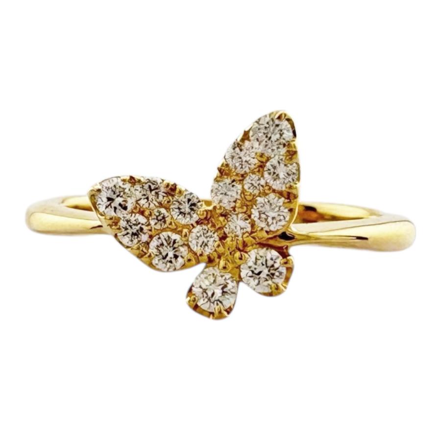 Ponte Vecchio（ポンテヴェキオ） リング 指輪 11号 18金 K18イエロー