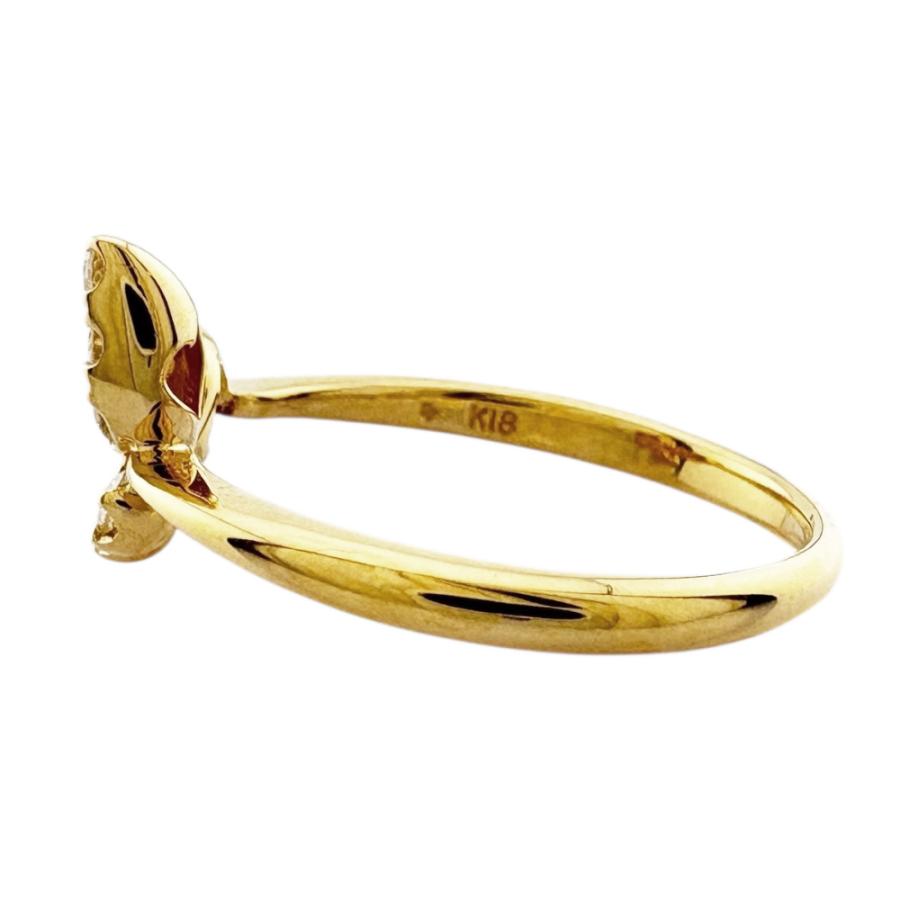 ポンテヴェッキオ　ゴールドリング Ponte Vecchio（ポンテヴェキオ） 指輪 レディース シトリン フラワー