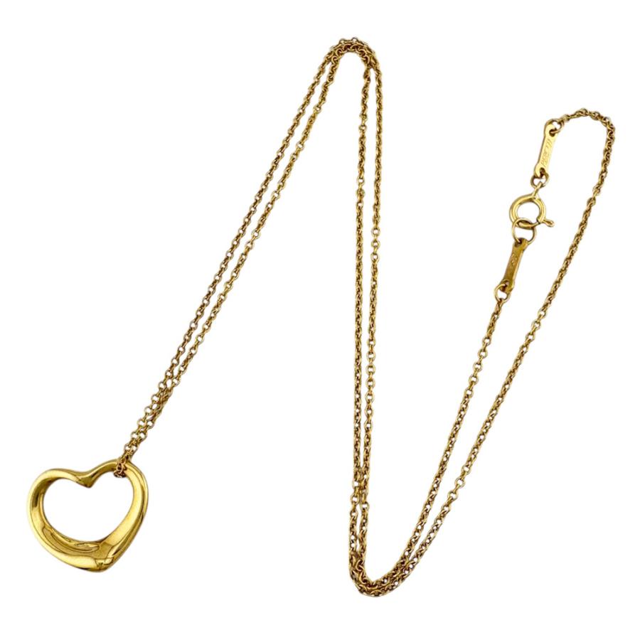 TIFFANY&Co.（ティファニー） オープンハート ネックレス 18金 K18