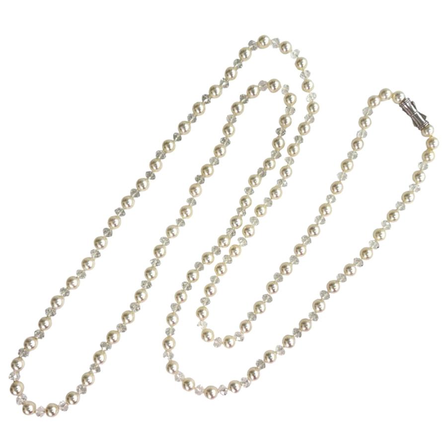 タサキ ネックレス シルバー パール レディース TASAKI 中古 美品 