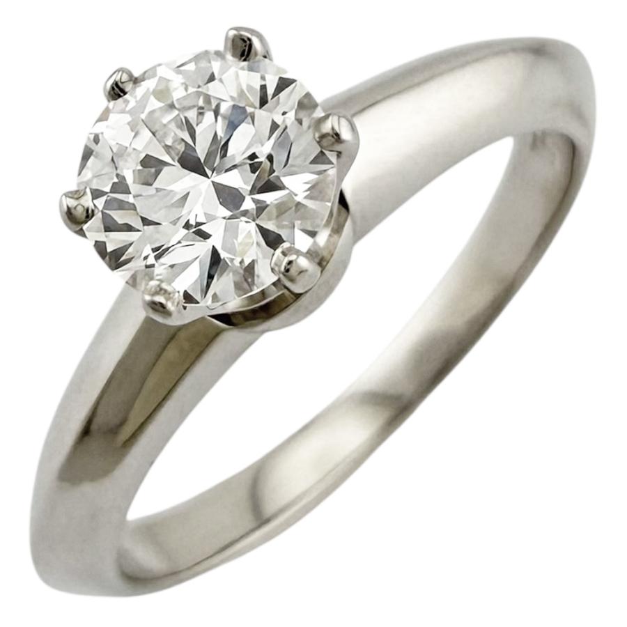 TIFFANY&Co.（ティファニー） ソリティア リング 指輪 6号 Pt950