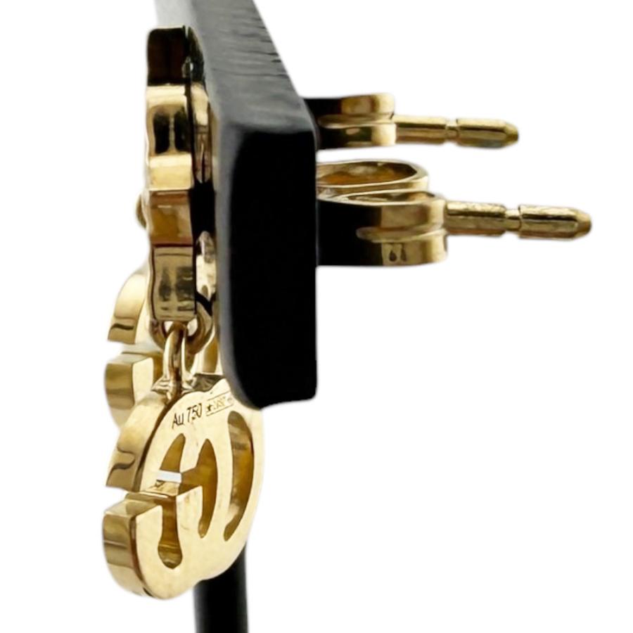 GUCCI（グッチ） GGランニング ピアス 18金 K18イエローゴールド