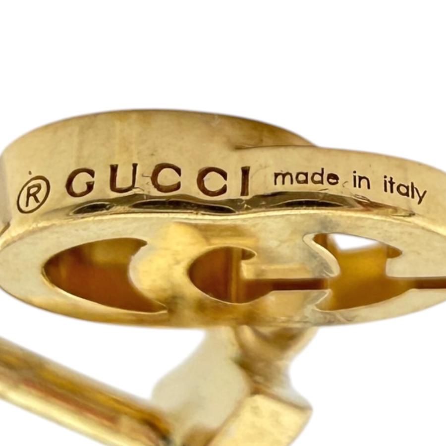 GUCCI（グッチ） GGランニング ピアス 18金 K18イエローゴールド