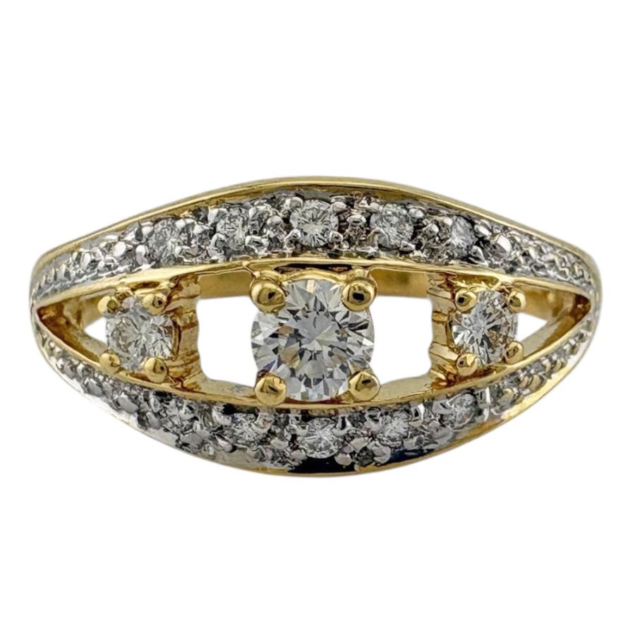MIKIMOTO（ミキモト） リング 指輪 11号 18金 K18イエローゴールド