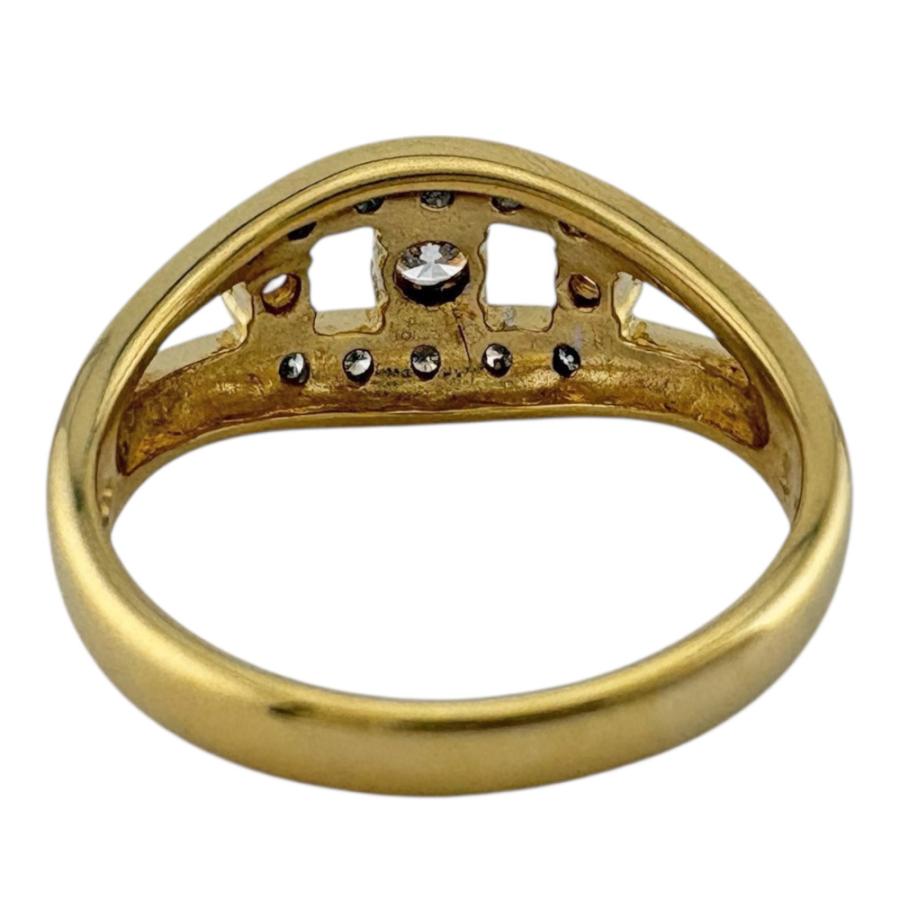 MIKIMOTO（ミキモト） リング 指輪 11号 18金 K18イエローゴールド