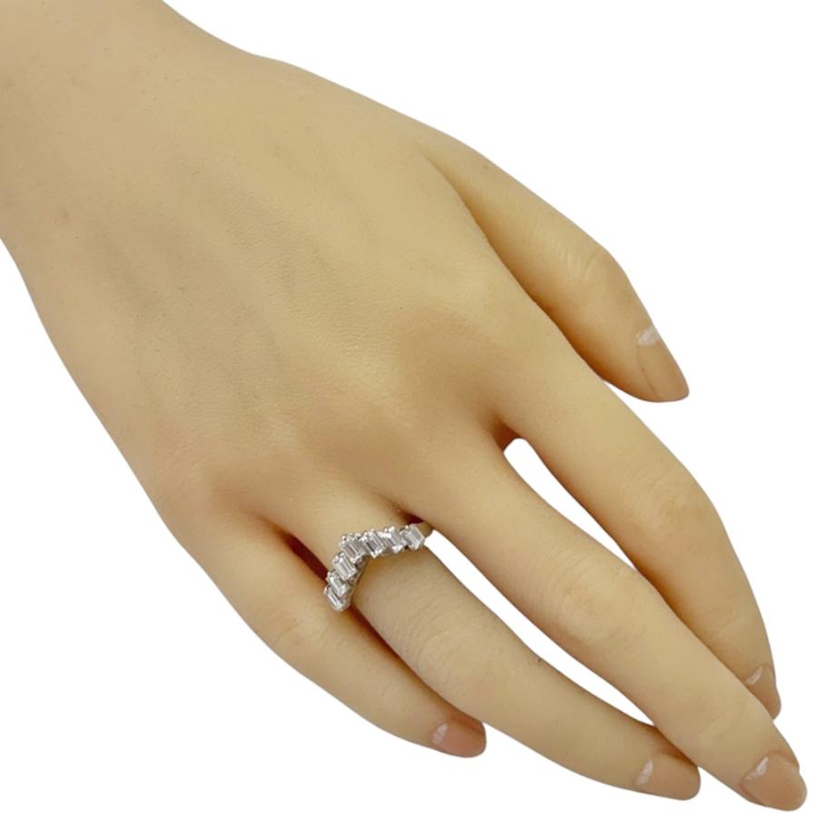 タサキ リング 指輪 13号 Pt900プラチナ ダイヤモンド レディース