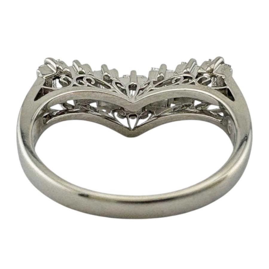 タサキ リング 指輪 13号 Pt900プラチナ ダイヤモンド レディース