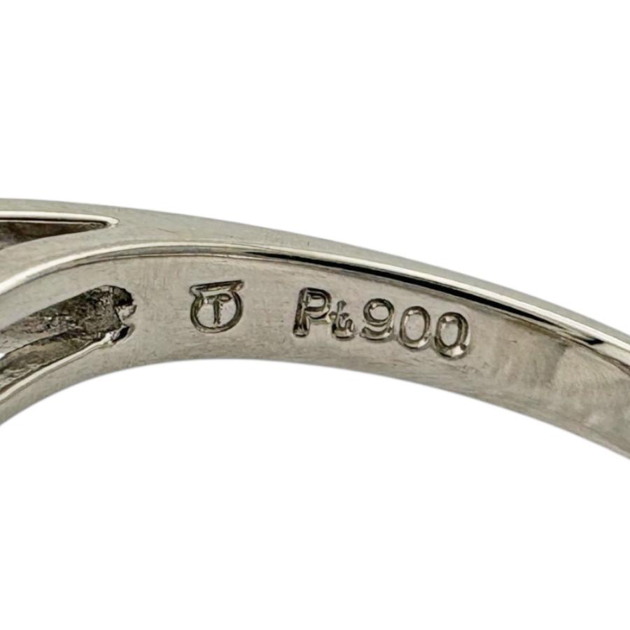 タサキ リング 指輪 13号 Pt900プラチナ ダイヤモンド レディース