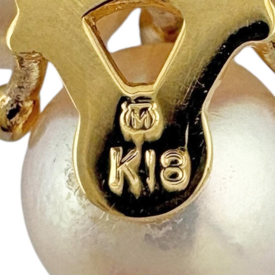 MIKIMOTO（ミキモト） ペンダントトップ 18金 K18イエローゴールド