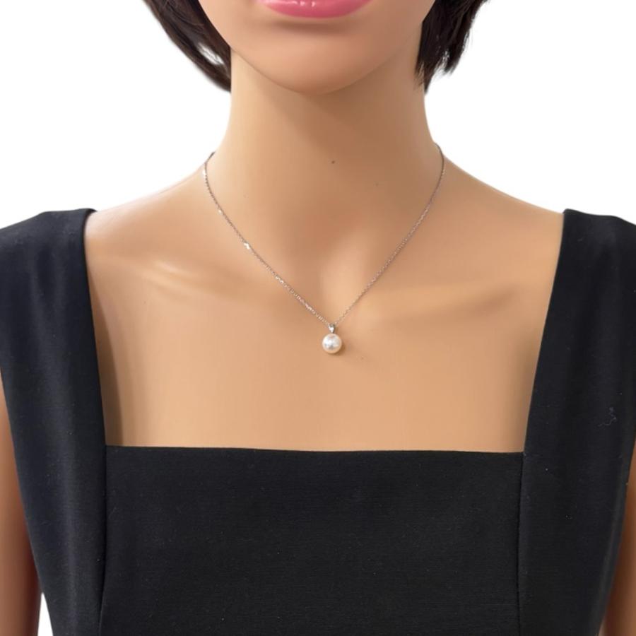 MIKIMOTO（ミキモト） ネックレス K14ホワイトゴールド パール