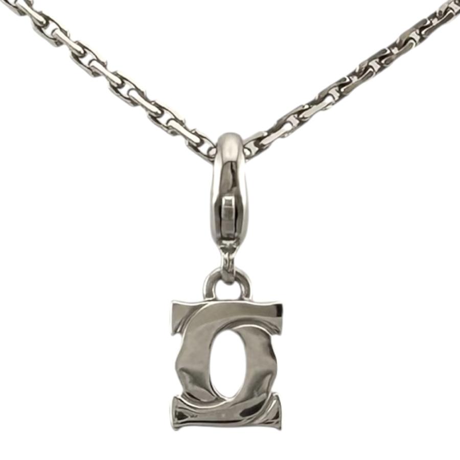 Cartier（カルティエ） 2C ネックレス 18金 K18ホワイトゴールド 