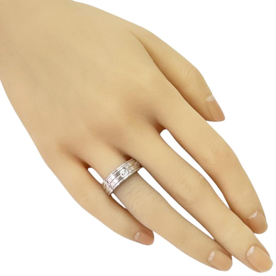 GUCCI（グッチ） インターロッキング リング 指輪 14.5号 18金 K18