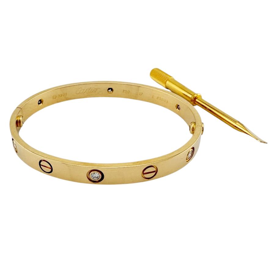 Cartier（カルティエ） ラブブレス バングル 18金 K18イエローゴールド