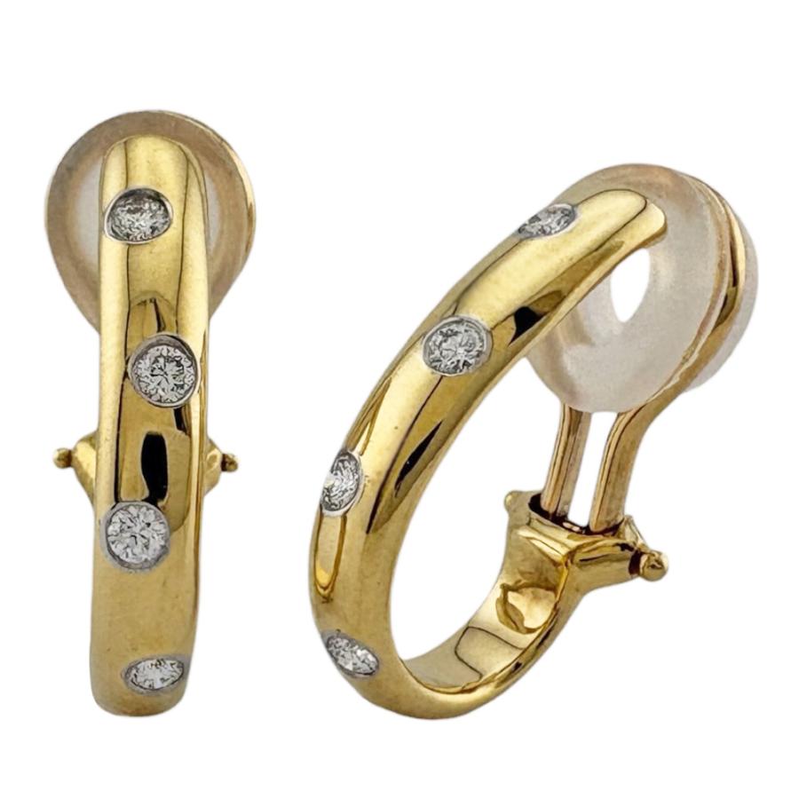 TIFFANY&Co.（ティファニー） ドッツ イヤリング 18金 K18イエロー
